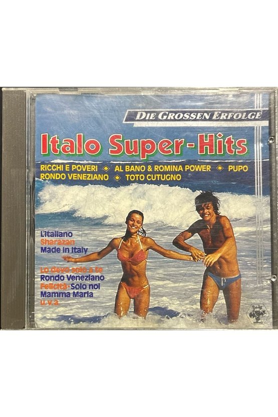 (Plak Değildir CD dir) CD Italo Super-Hits CD