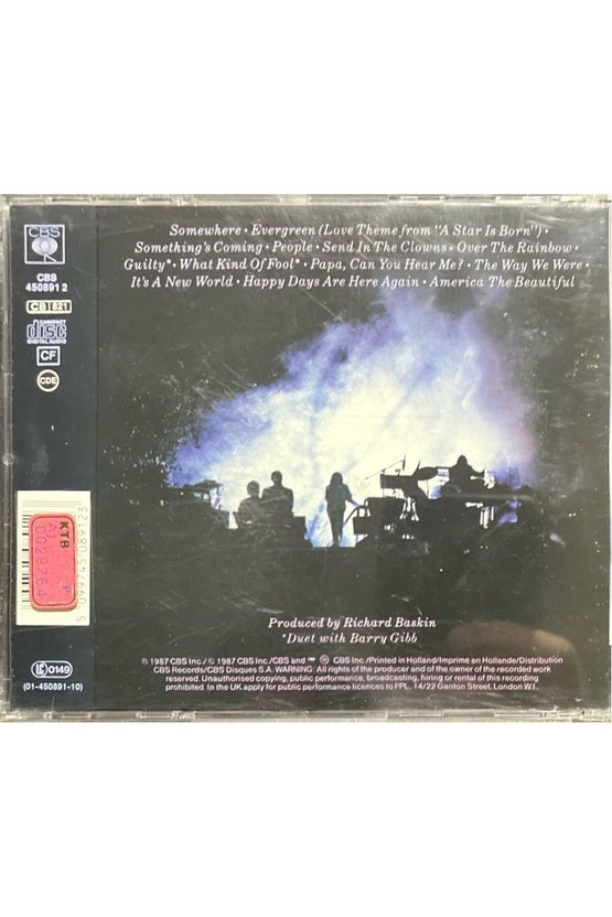 (Plak Değildir CD dir) CD Barbra Streisand One Voice CD
