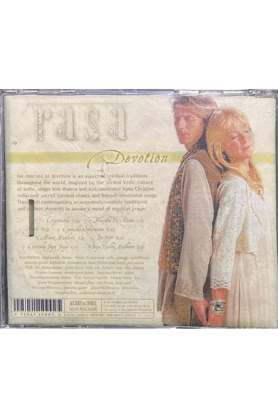 (Plak Değildir CD dir) CD Rasa Devotion CD