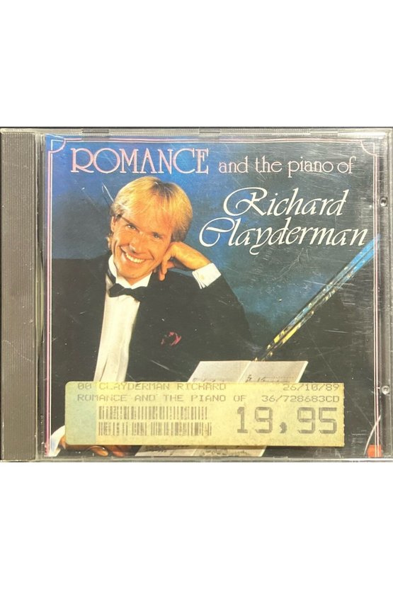 (Plak Değildir CD dir) CD Richard Clayderman Romance CD