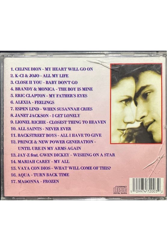 (Plak Değildir CD dir) CD 20 Love Hits CD
