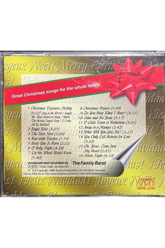 (Plak Değildir CD dir) CD Christmas Treasures CD