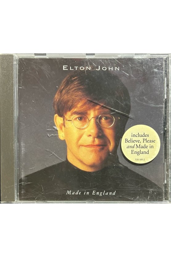 (Plak Değildir CD dir) CD Elton John Made In England CD