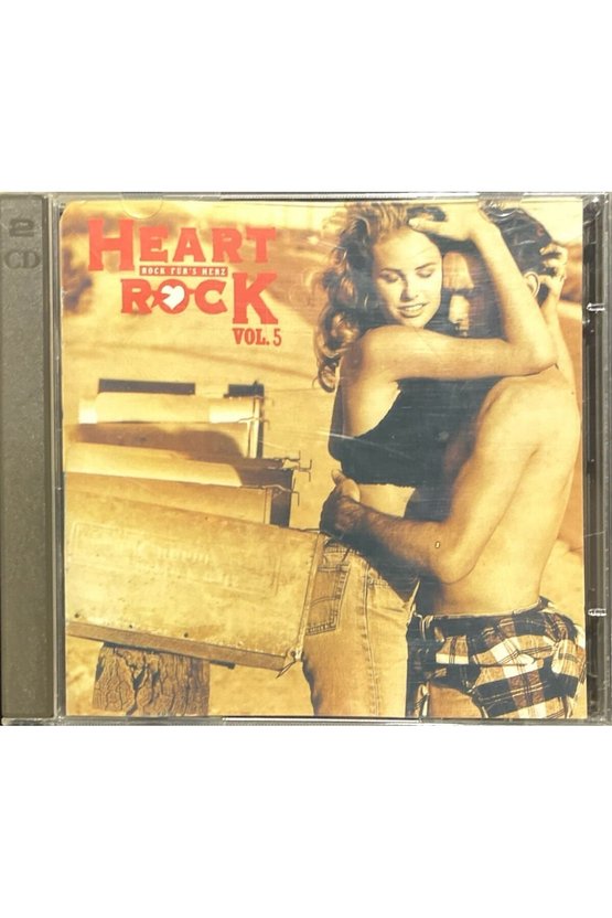 (Plak Değildir CD dir) CD Heart Rock Vol.5 Double CD