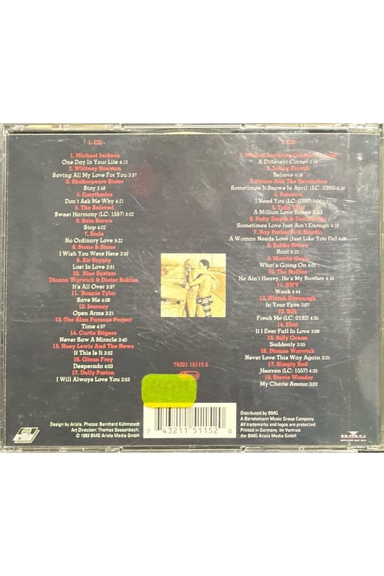 (Plak Değildir CD dir) CD Heart Rock Vol.5 Double CD