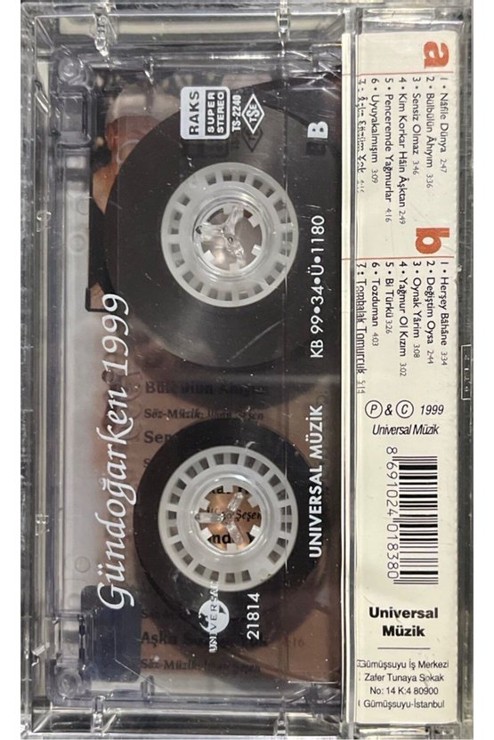 Kaset Gündoğarken 1999 Kaset