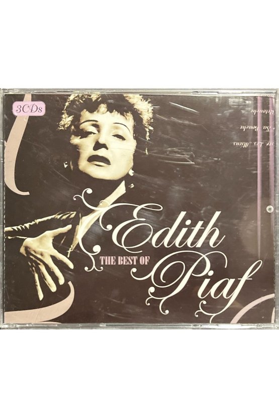 (Plak Değildir CD dir) CD The Best Of Edith Piaf (3 CD Box Set) CD