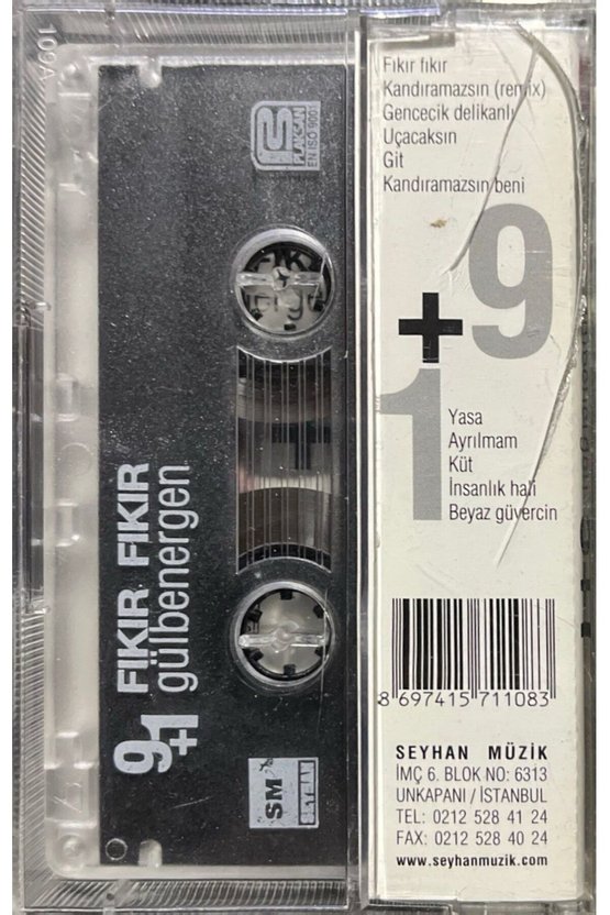 Kaset Gülben Ergen Fıkır Fıkır 9+1 Kaset