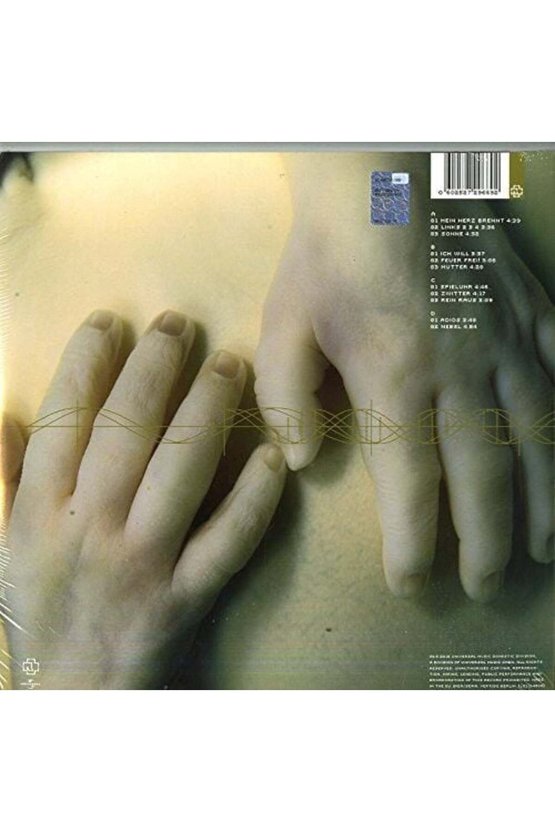 Rammstein Mutter (Remastered) Double LP Plak