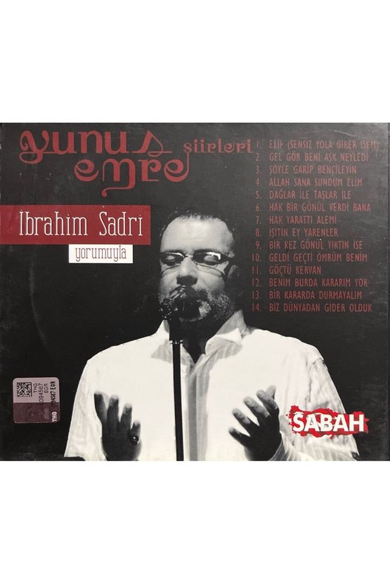 (Plak Değildir CD dir) CD İbrahim Sadri Yunus Emre Şiirleri CD