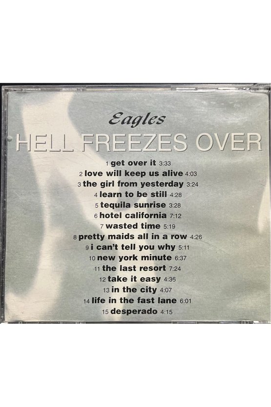 (Plak Değildir CD dir) CD Eagles Hell Freezes Over CD