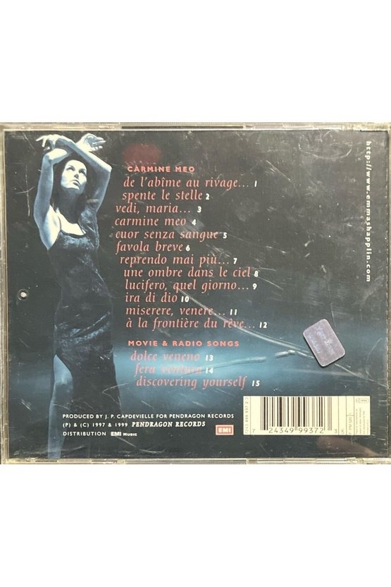 (Plak Değildir CD dir) CD Emma Shapplin Camine Meo CD