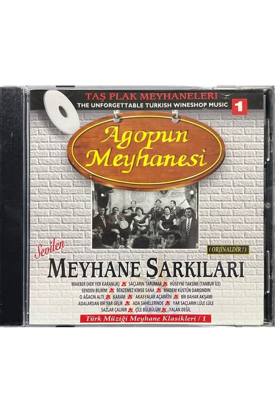 CD Meyhane Şarkıları - Agopun Meyhanesi CD