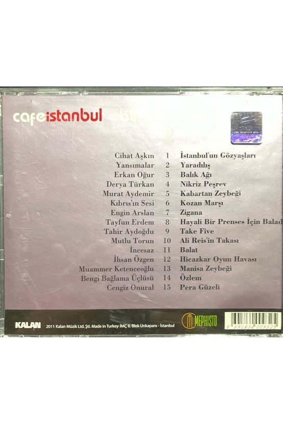 CD Cafe İstanbul Bu Çalan Ne? 2 CD