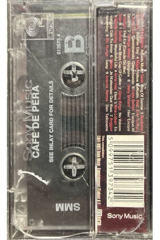 Kaset Cafe De Pera Kaset