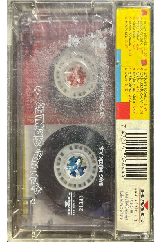 Kaset Şirinler Şirin Hits Kaset