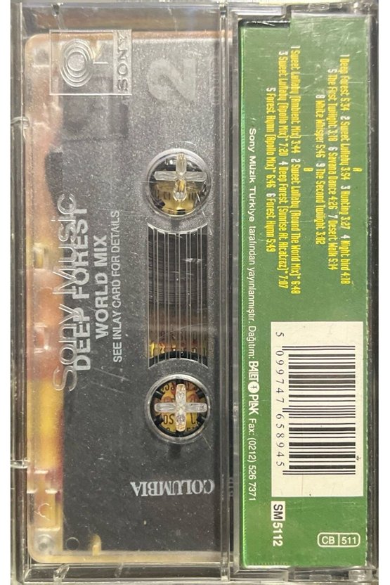 Kaset Deep Forrest World Mix Kaset