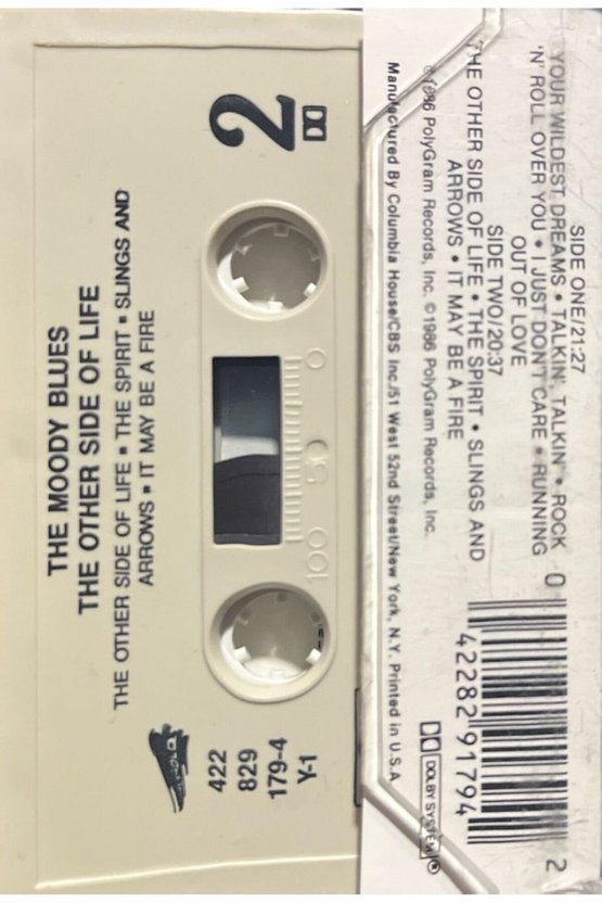 Kaset The Moody Blues The Other Side Of Life Kaset