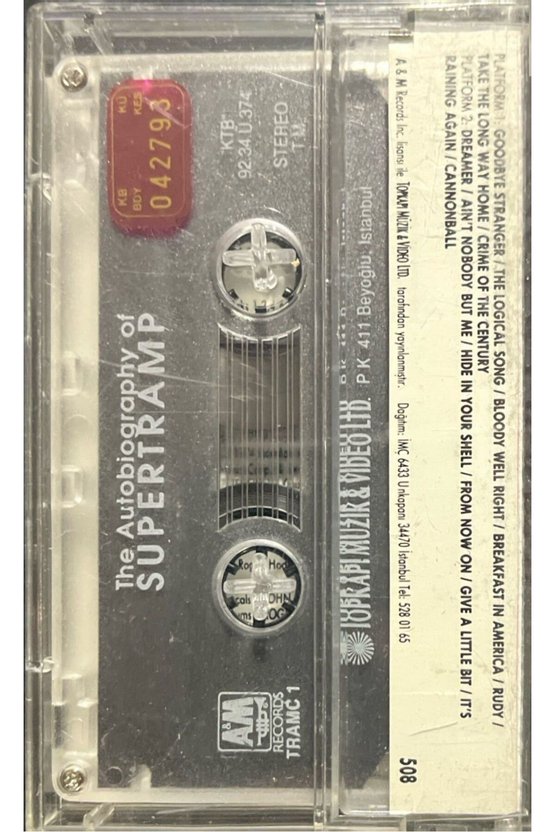 Kaset Supertramp The Autobiography of Supertramp Kaset