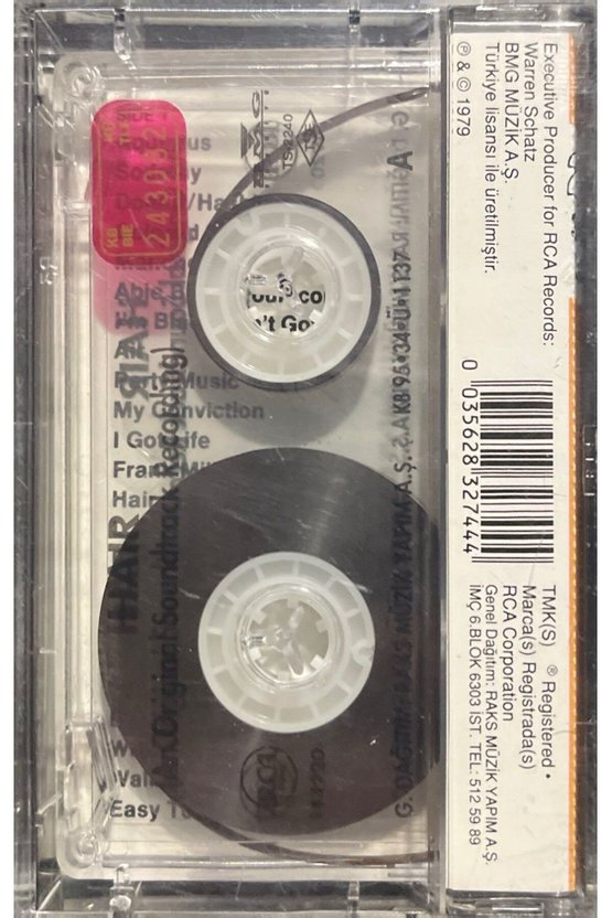 Kaset Hair Soundtrack Kaset