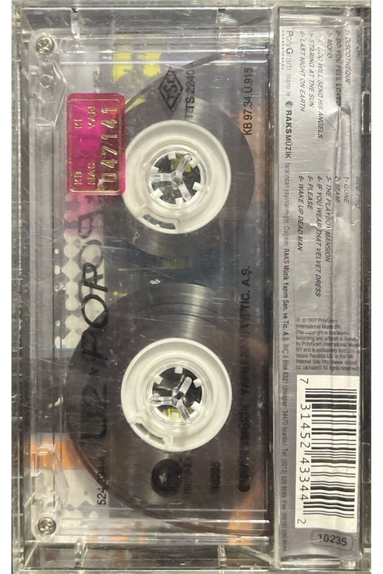 Kaset U2 Pop Kaset