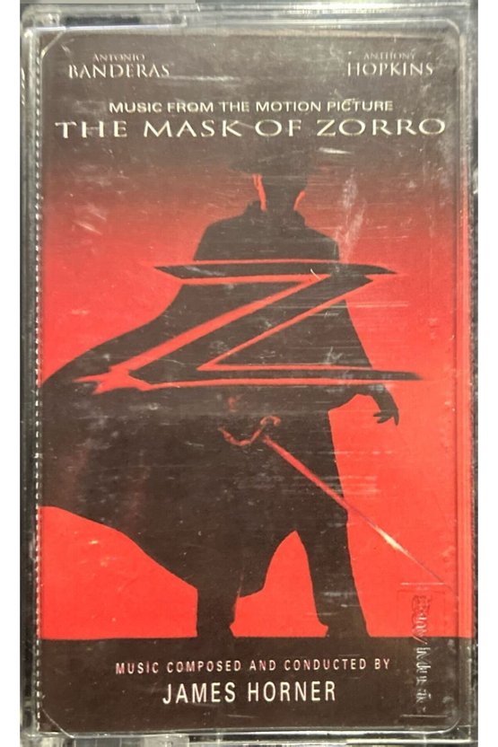 Kaset The Mask Of Zorro Soundtrack Kaset