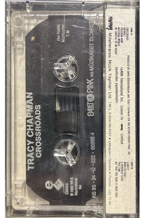 Kaset Tracey Chapman Cross Roads Kaset