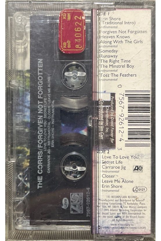 Kaset The Coors Forgiven Not Forgotten Kaset