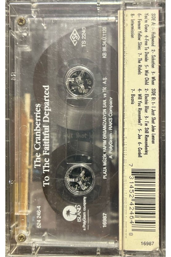 Kaset The Cranberries To The Faitful Departed Kaset
