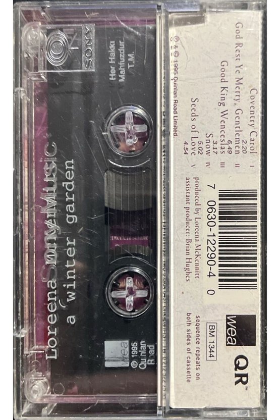 Kaset Loreena Mc Kennitt A Winter Garden Kaset
