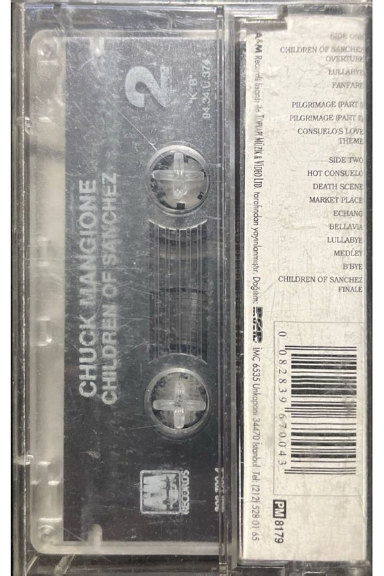 Kaset Chuck Mangione Children Of Sanchez Kaset
