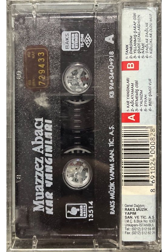Kaset Muazzez Abacı Kar Yangınları Kaset