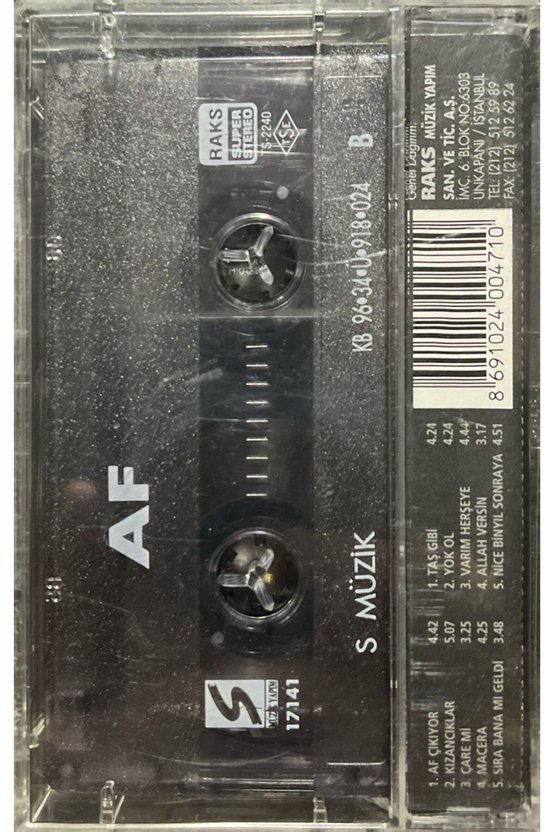 Kaset Af - Af Kaset
