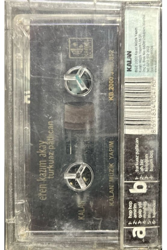 Kaset Eren Kazım Akar Turkuaz Patlıcan Kaset