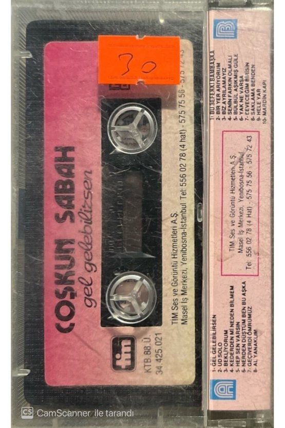 Coşkun Sabah Gel Gelebilirsen Kaset