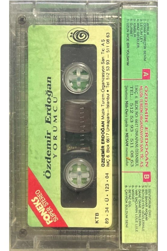 Kaset Özdemir Erdoğan Yorumcu Kaset