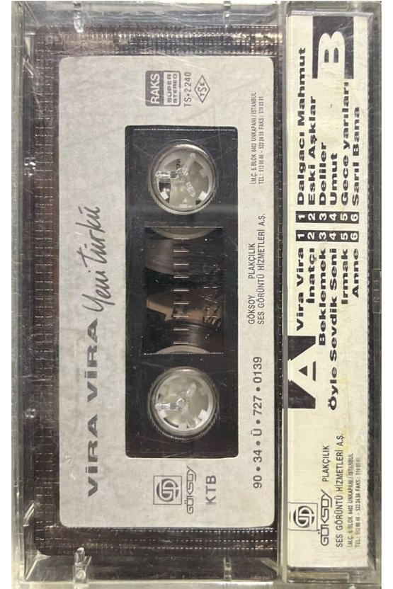 Kaset Yeni Türkü Vira Vira Kaset