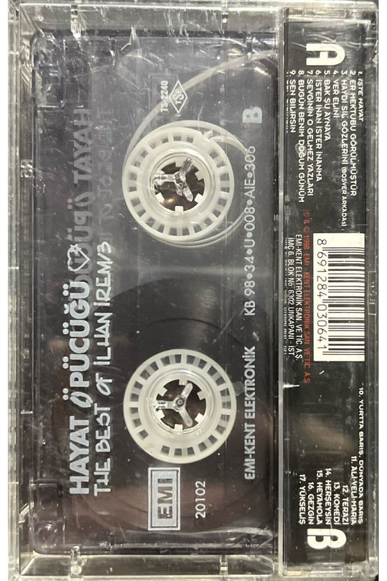 Kaset The Best Of İlhan İrem 3 Hayat Öpücüğü Kaset