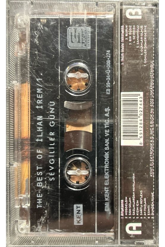 Kaset The Best Of İlhan İrem 1 Sevgililer Günü Kaset