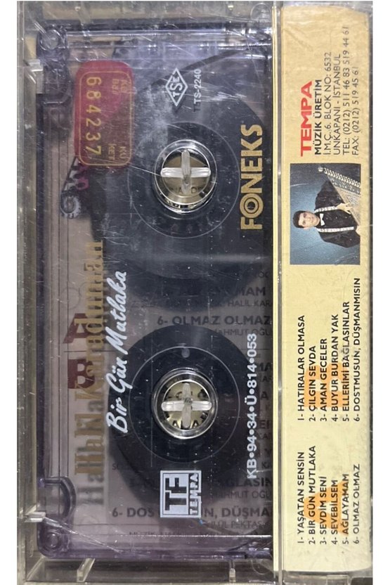 Kaset Halil Karaduman Bir Gün Mutlaka Kaset
