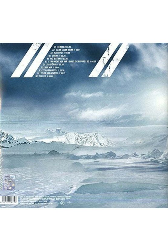 Rammstein Rosenrot (Remastered) Double LP Plak