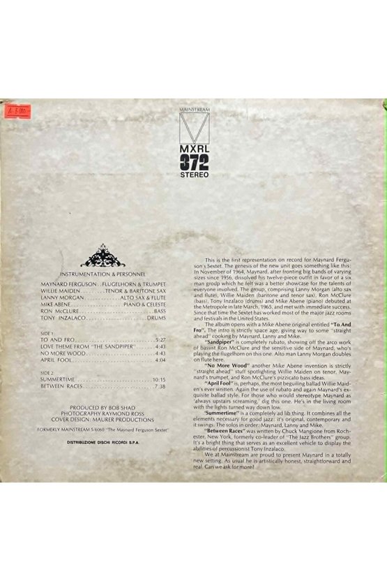 Maynard Ferguson Jazz Idea LP Plak