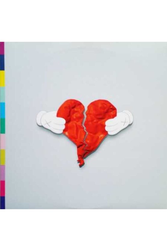 Kanye West 808s & Heartbreak Double 2 LP Plak + 1 CD