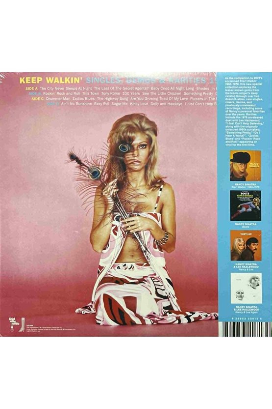 Nancy Sinatra  Keep Walkın: Singles, Demos & Rarities 1965-1978 Double LP Plak
