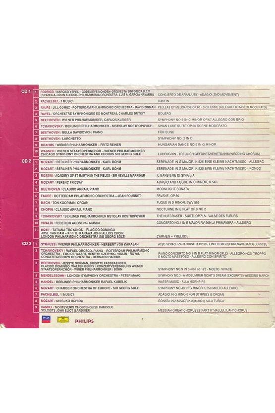(Plak Değildir CD dir) CD Classics Forever 3 CDlik Set CD