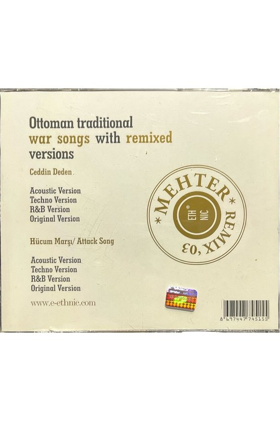 (Plak Değildir CD dir) CD Mehter Remix 03 CD