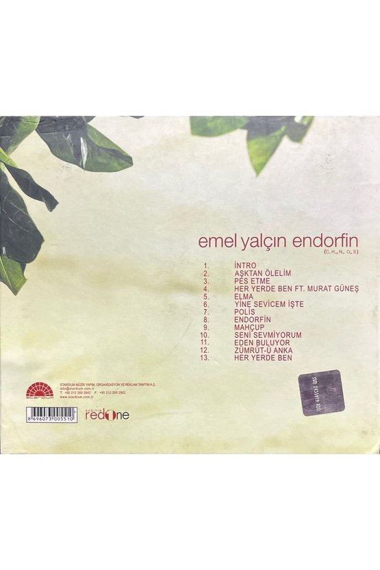 (Plak Değildir CD dir) CD Emel Yalçın Endorfin CD