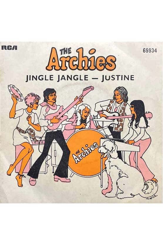 The Archies Jingle Jangle 45lik Plak