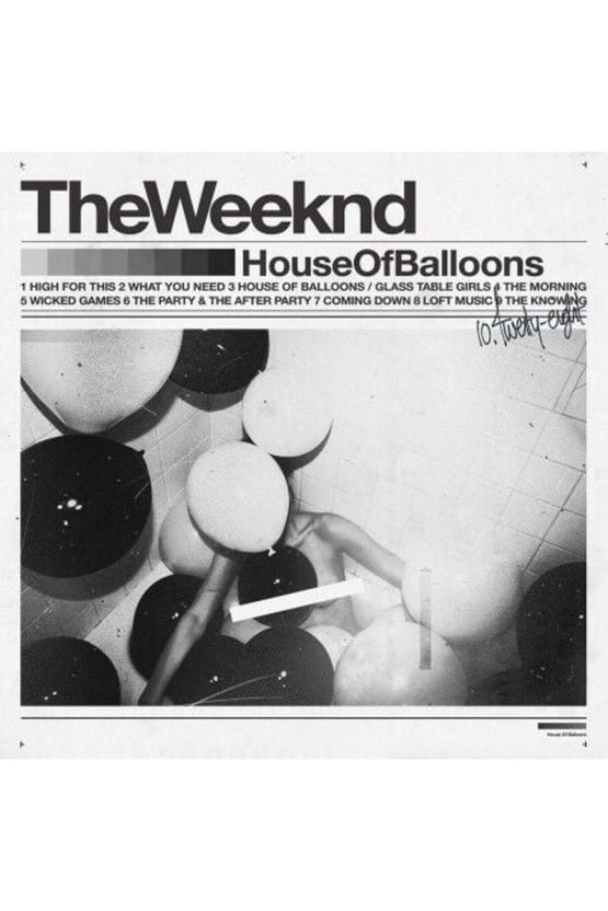 The Weeknd House Of Balloons Double LP Plak