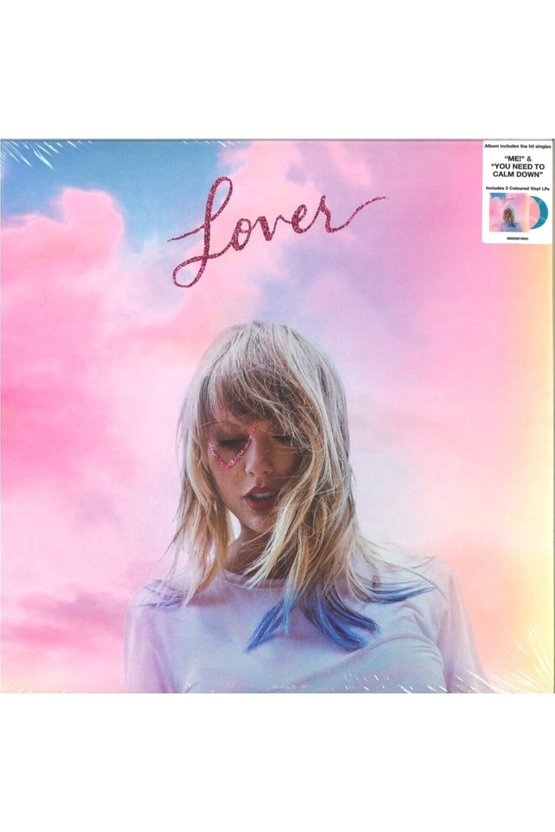 Taylor Swift Lover (Colored Vinyl) Double LP Plak
